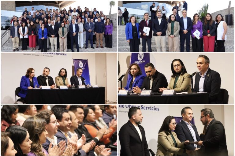 Impulsa Gobierno de la Gente profesionalización del servicio público con certificación en Ingeniería de Costos de Obra y Servicios