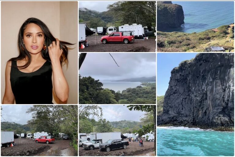 SALMA HAYEK FILMA NUEVA PELÍCULA EN VERACRUZ Y CAUSA EXPECTACIÓN EN LOS TUXTLAS