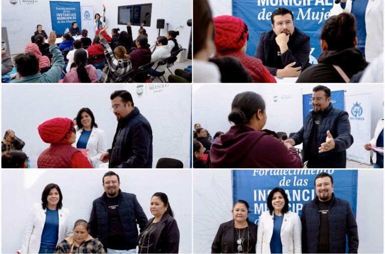Job Gallardo e Itzel Balderas fortalecen la coordinación institucional a favor de las mujeres en Abasolo