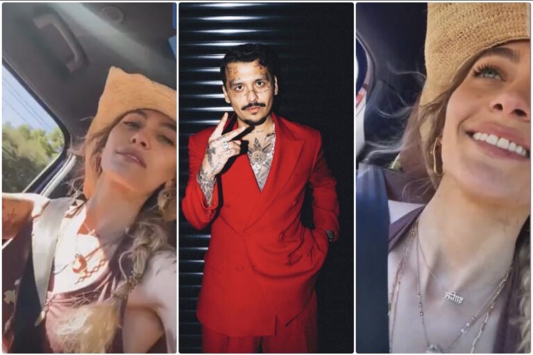 CAPTAN A PARIS JACKSON MANEJANDO MIENTRAS ESCUCHA MÚSICA DE CHRISTIAN NODAL