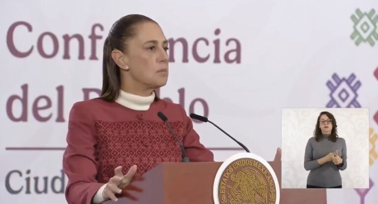 Sheinbaum descarta intervención militar estadounidense en México tras llamada con Trump