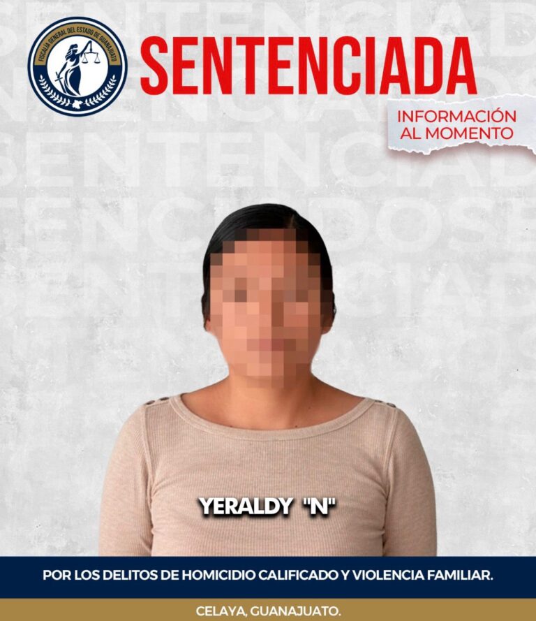 Condenan a 20 años de prisión a mujer por asesinato de un niño en Celaya