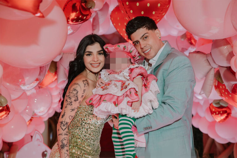 Karely Ruiz tira la casa por la ventana y celebra primer año de su hija Madisson