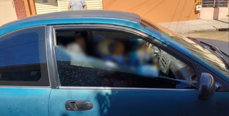 Asesinan a hombre mientras circulaba en su vehículo por colonia Girasoles