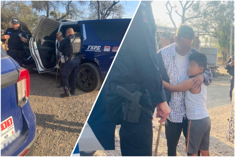 Rescata Escuadrón Antiextorsión a dos adultos mayores víctimas de secuestro virtual en Irapuato