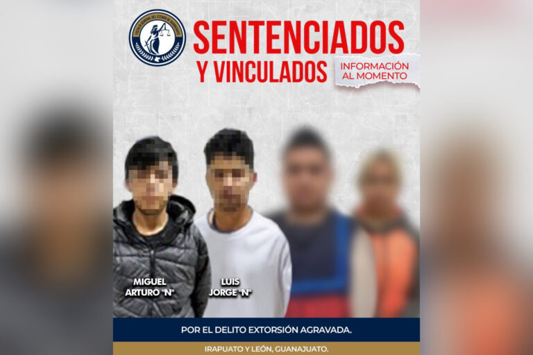 Cae red de extorsión: Fiscalía logra sentencias y procesos penales en Irapuato y León