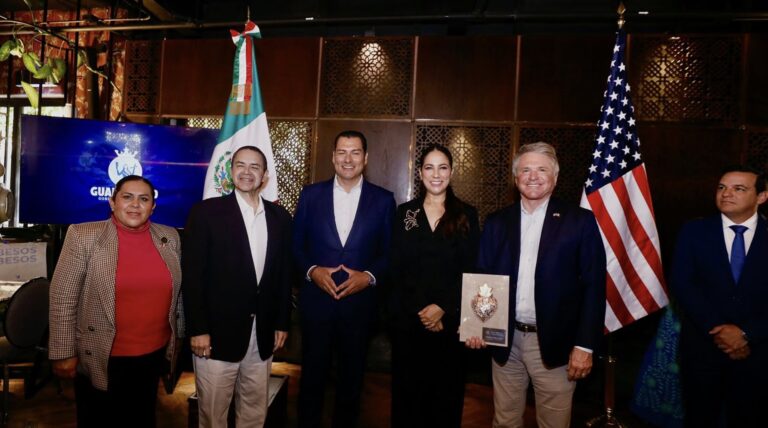 Consolidan Guanajuato y Delegación del Congreso de EUA cooperación estratégica bilateral