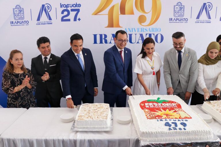 Irapuato conmemora 479 años de historia, orgullo e identidad