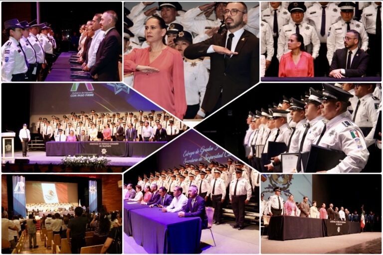 ASCIENDEN A POLICÍAS DE IRAPUATO; RECONOCEN SU ENTREGA Y COMPROMISO