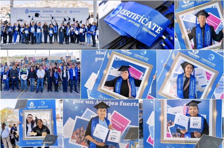 La Secretaría de Economía fortalece la autonomía económica de las mujeres con certificaciones laborales