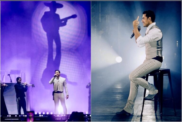 CARLOS RIVERA ES CRITICADO POR USAR REBOZO DURANTE PRESENTACIÓN EN VERACRUZ