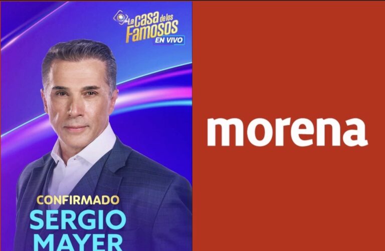 MORENA INICIA PROCEDIMIENTO INTERNO CONTRA SERGIO MAYER POR INGRESAR A LA CASA DE LOS FAMOSOS