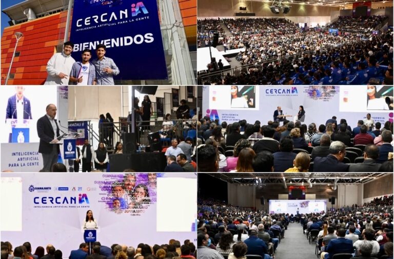 GUANAJUATO REVOLUCIONA EL FUTURO CON “CERCANIA”: 7 MIL 500 PERSONAS VIVEN LA INTELIGENCIA ARTIFICIAL EN IRAPUATO