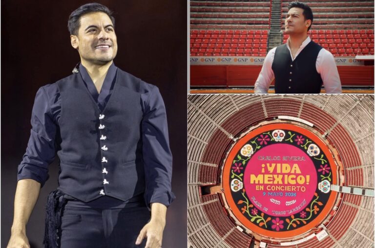 CARLOS RIVERA CONFIRMA NUEVO ÁLBUM: ¡VIDA MÉXICO!