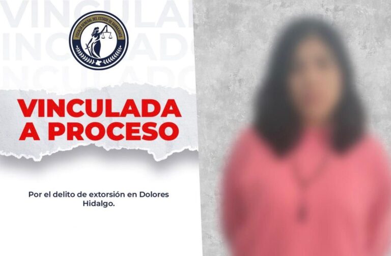 Vinculan a proceso a una mujer por extorsión agravada en Dolores Hidalgo