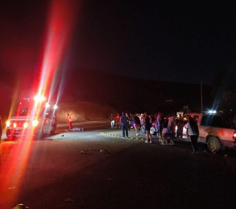 Motociclista pierde la vida tras perder el control luego de pasar por boyas en la Silao-Romita