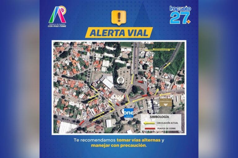 Avanza última etapa de modernización del bulevar a Villas de Irapuato