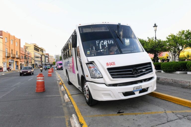 Autoridades identifican prácticas irregulares en transporte público de Irapuato
