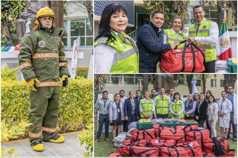 Fortalece IMSS Guanajuato cultura de prevención con equipo de Protección Civil