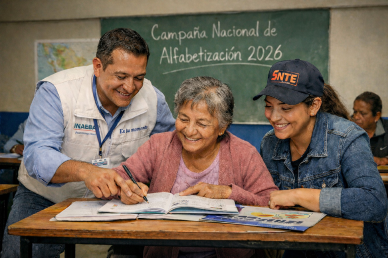 INAEBA invita a docentes de Guanajuato a sumarse a la Campaña Nacional de Alfabetización 2026