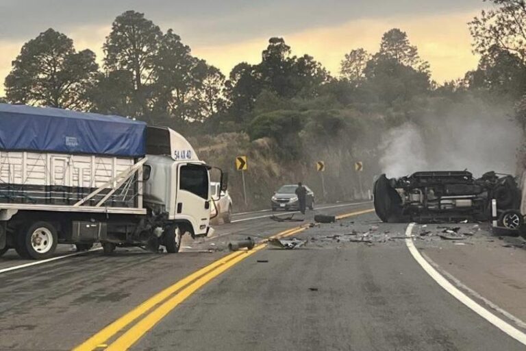 Fallece hijo del director de BBVA en accidente carretero en Edomex