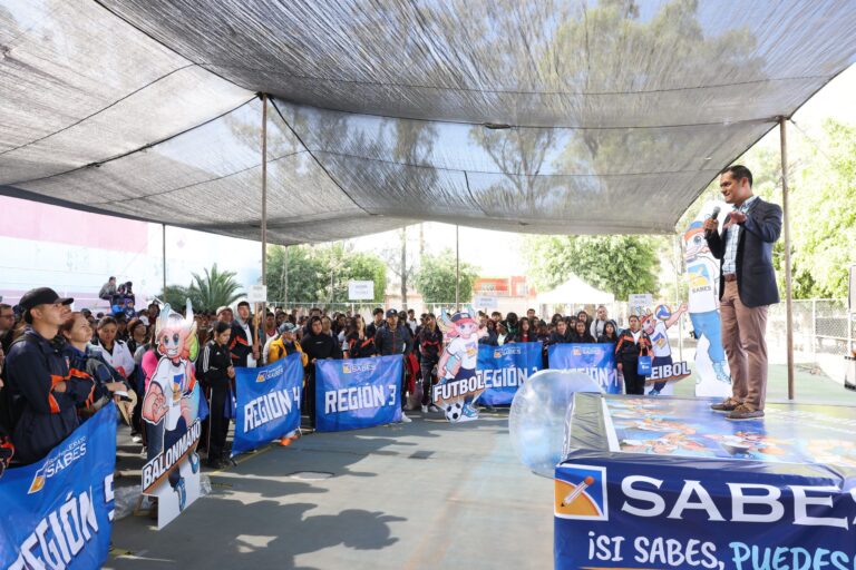 Celebra SABES sus XXVIII Juegos Deportivos y XVI Concurso de Escoltas de Bandera Nacional