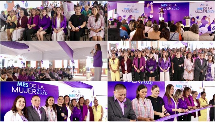 Lunes, 2 de marzo de 2026, INAUGURAN AUTORIDADES MES DE LA MUJER
