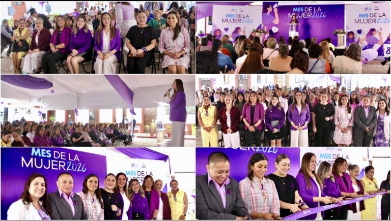 INAUGURAN AUTORIDADES MES DE LA MUJER