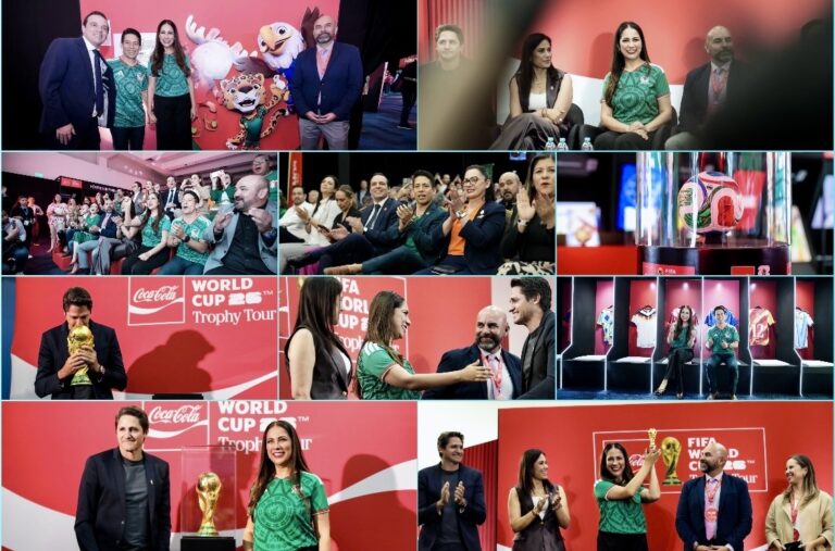 Vive Guanajuato la magia mundialista con la llegada del Trofeo Original de la FIFA a León