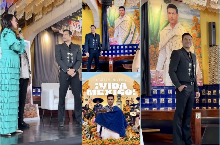 CARLOS RIVERA ES INMORTALIZADO EN EL SALÓN TENAMPA DE LA CIUDAD DE MÉXICO