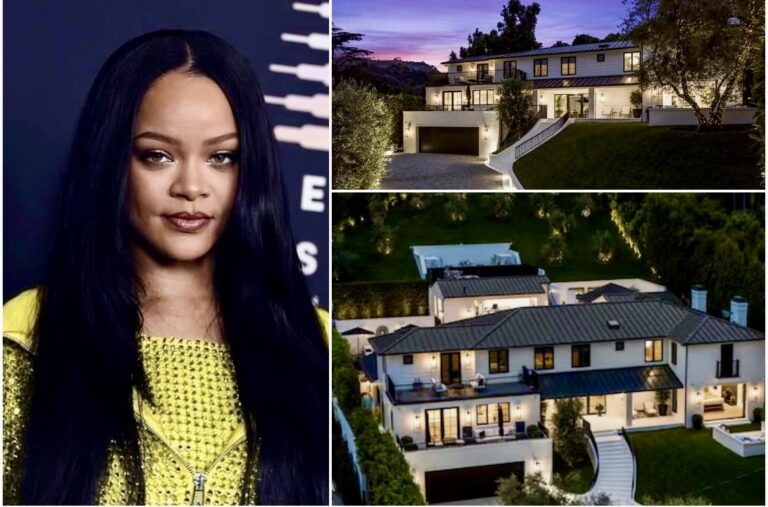 BALEAN MANSIÓN DE RIHANNA EN BEVERLY HILLS