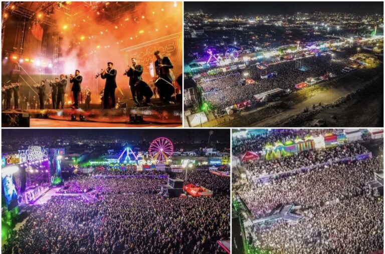 CONCIERTO DE BANDA MS PROVOCA ESTAMPIDA HUMANA; MÁS DE 120 MIL PERSONAS ABARROTAN EVENTO EN ENSENADA
