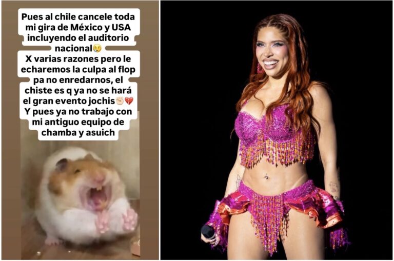 YERI MUA CANCELA SU GIRA DE CONCIERTOS EN MÉXICO Y ESTADOS UNIDOS