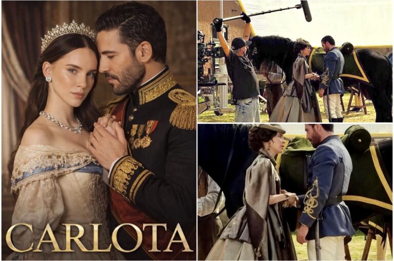 BELINDA LUCE COMO EMPERATRIZ EN PRIMERAS IMÁGENES DE CARLOTA
