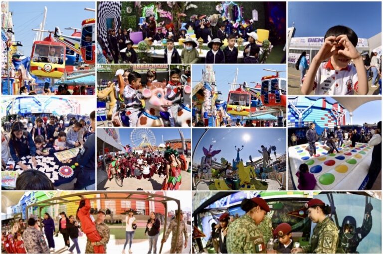 PRIMERA VEZ EN LA FERIA: NIÑAS Y NIÑOS DE IRAPUATO VIVEN UNA EXPERIENCIA ÚNICA E INCLUYENTE