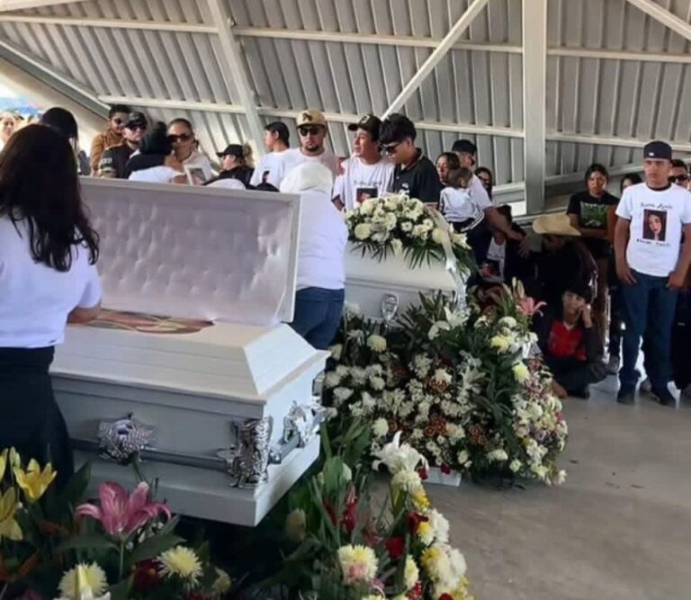 Despiden en Huanímaro a Andrea y a Nayeli