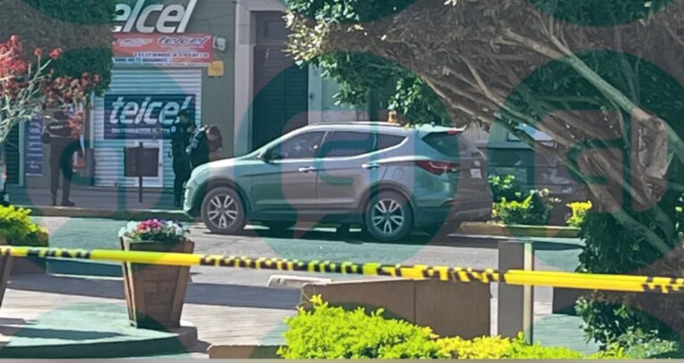 Asesinan a un automovilista frente a Presidencia de Irapuato