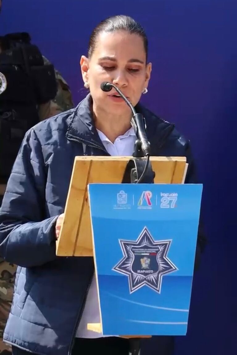 “Irapuato no dará marcha atrás en seguridad”: Lorena Alfaro