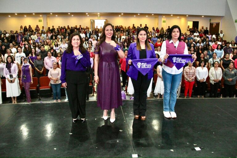 Olimpia Coral da mensaje contundente a mujeres silaoenses: no a la violencia digital