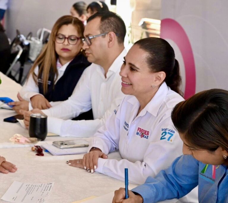 Acuerda Alcaldesa Lorena Alfaro con Claudia Sheinbaum, proyectos sociales y deportivos para Irapuato.