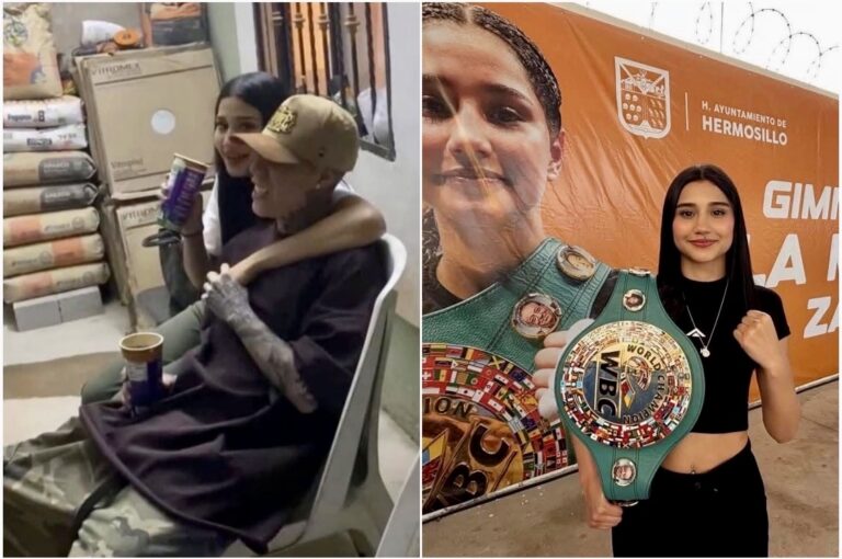 SANTA FE KLAN ESTRENA NUEVO AMOR; LO VINCULAN CON BOXEADORA SONORENSE