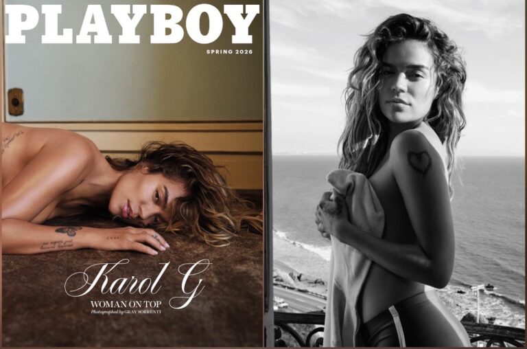 KAROL G PROTAGONIZA LA PORTADA DE PLAYBOY Y SORPRENDE CON ATREVIDA SESIÓN