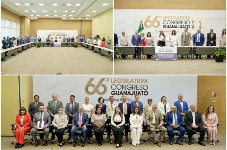 Reciben PAN y PRD informe de la Procuraduría de los Derechos Humanos del Estado de Guanajuato
