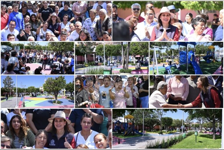 DISFRUTAN IRAPUATENSES DE PARQUE REHABILITADO EN EL MERCADO BENITO JUÁREZ