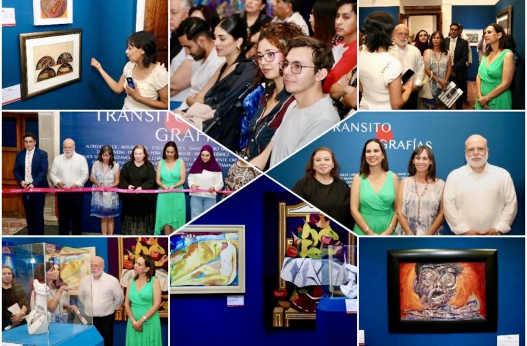INAUGURAN EXPOSICIÓN ‘TRANSITO GRAFÍAS’ EN EL MUSEO SALVADOR ALMARAZ