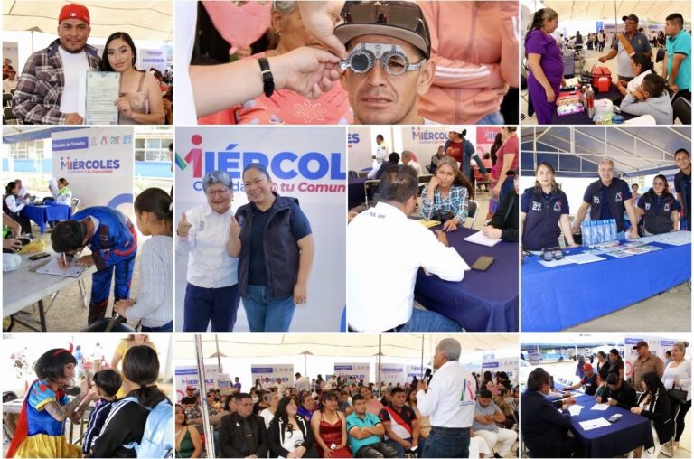 LLEVAN SERVICIOS DEL MIÉRCOLES CIUDADANO A COMUNIDAD SANTA ROSA TEMASCATÍO