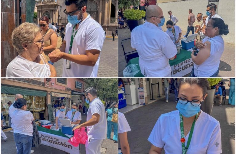 Alcanza IMSS Guanajuato 92% de avance en campaña de vacunación contra el sarampión
