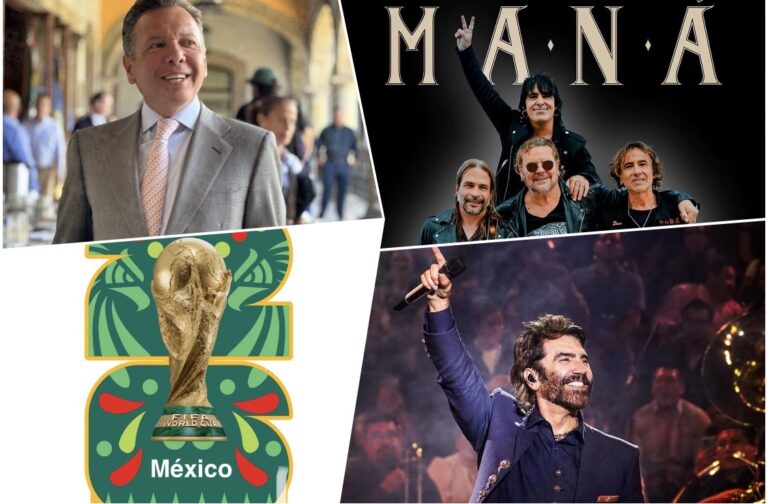 JALISCO ALISTA CONCIERTOS GRATUITOS DE MANÁ Y ALEJANDRO FERNÁNDEZ RUMBO AL MUNDIAL 2026