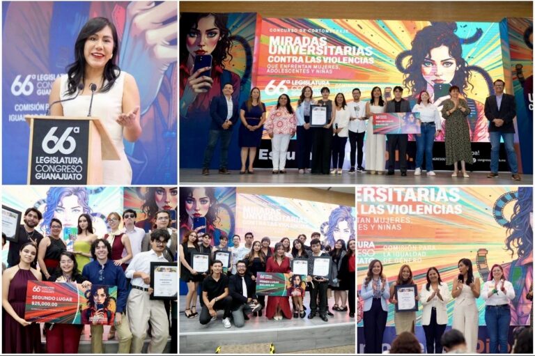 Premian a ganadores del concurso de cortometraje contra la violencia a mujeres