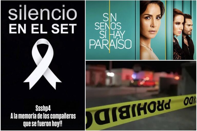 ATAQUE EN LOCACIÓN DE “SIN SENOS SÍ HAY PARAÍSO” DEJA TRES MUERTOS Y UN HERIDO